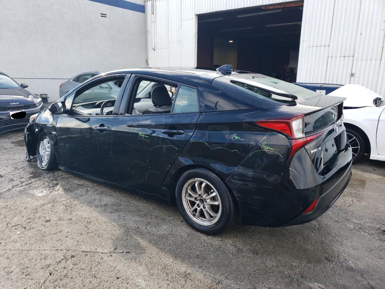 2022 TOYOTA PRIUS NIGHT SHADE VIN:JTDKAMFU1N3163723