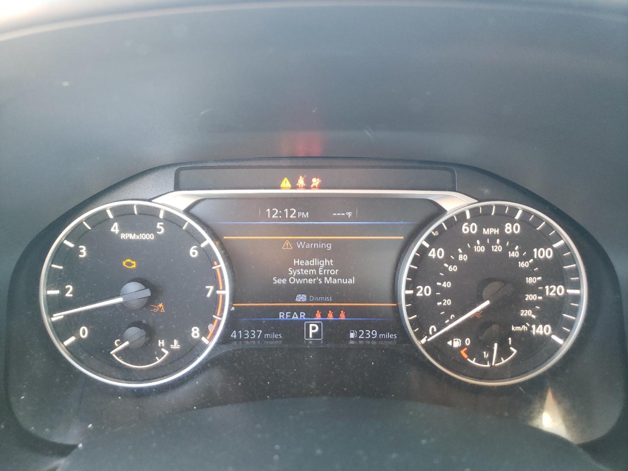 2023 NISSAN ALTIMA SR VIN:1N4BL4CV3PN364303