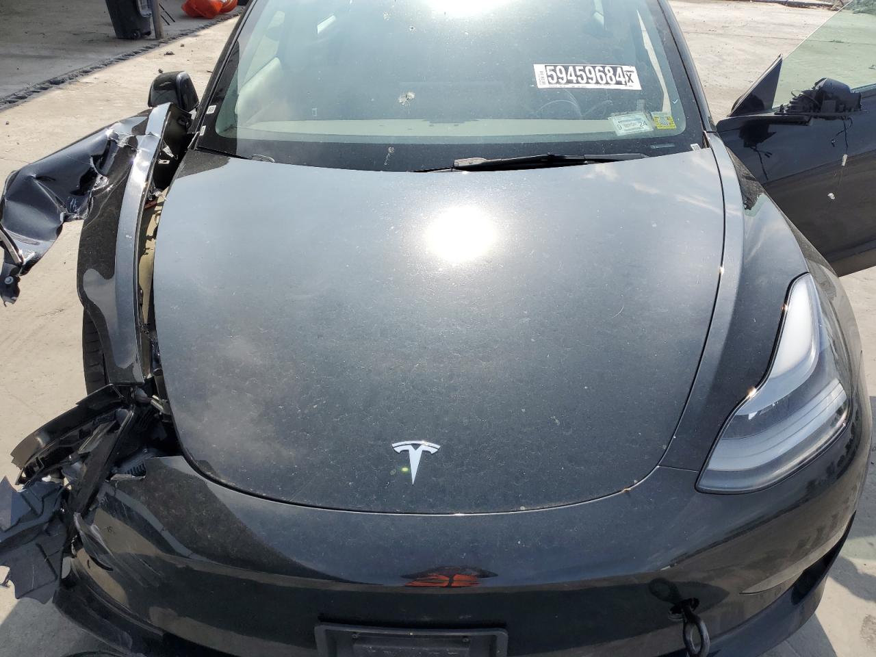 2022 TESLA MODEL 3  VIN:5YJ3E1EA5NF369600