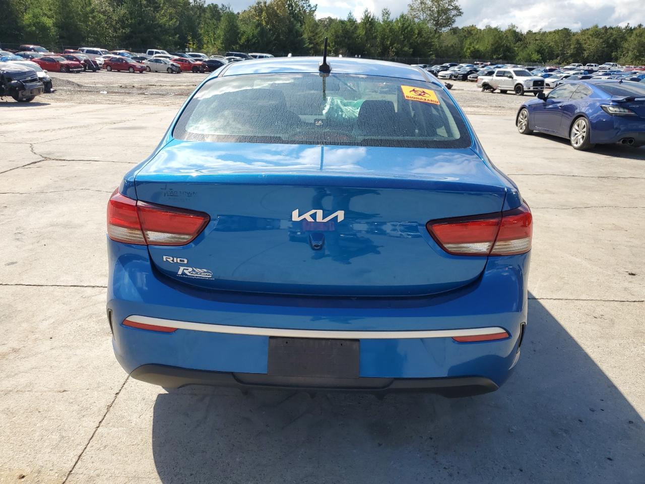 2022 KIA RIO LX VIN:3KPA24AD3NE471694