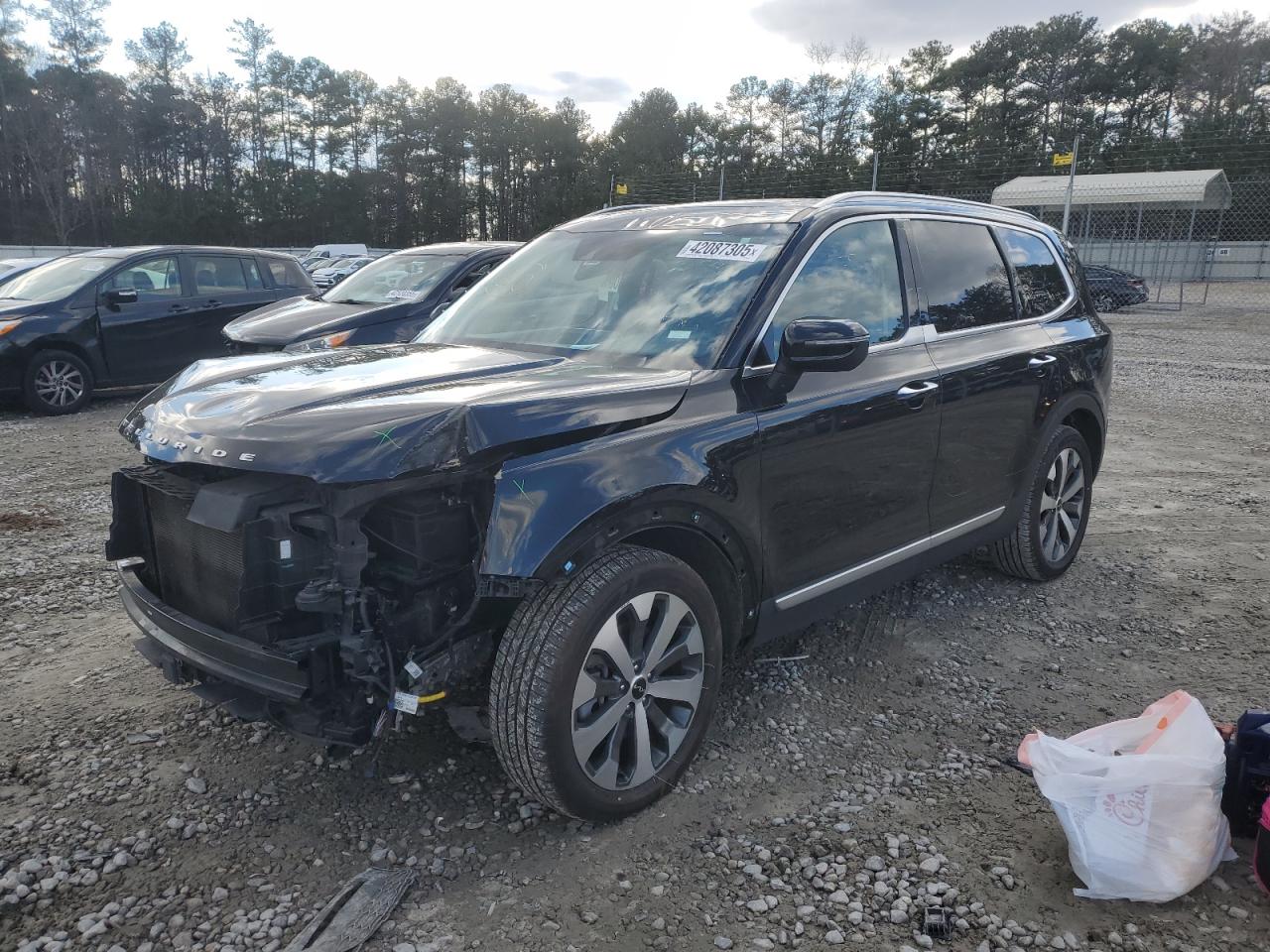 2022 KIA TELLURIDE S VIN:5XYP64HC7NG273652
