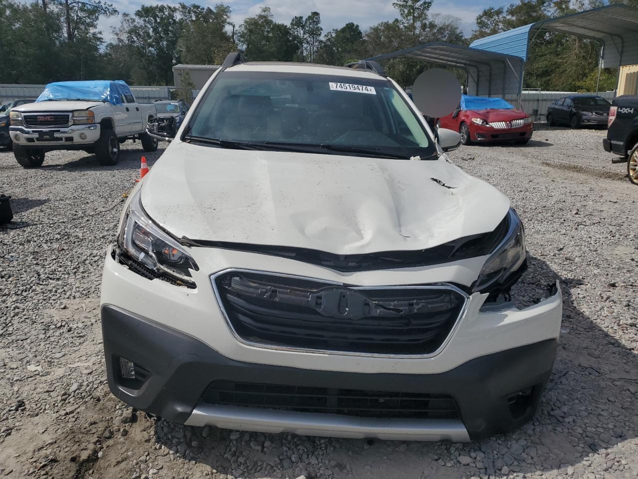 2022 SUBARU OUTBACK LIMITED VIN:4S4BTANC7N3170091