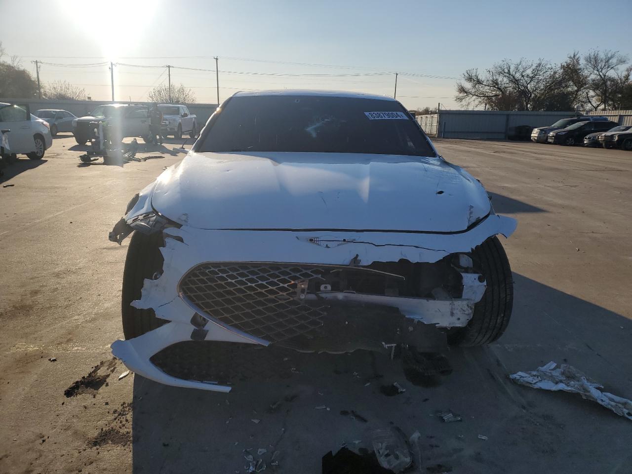 2022 GENESIS G70 BASE VIN:KMTG54TE5NU094831