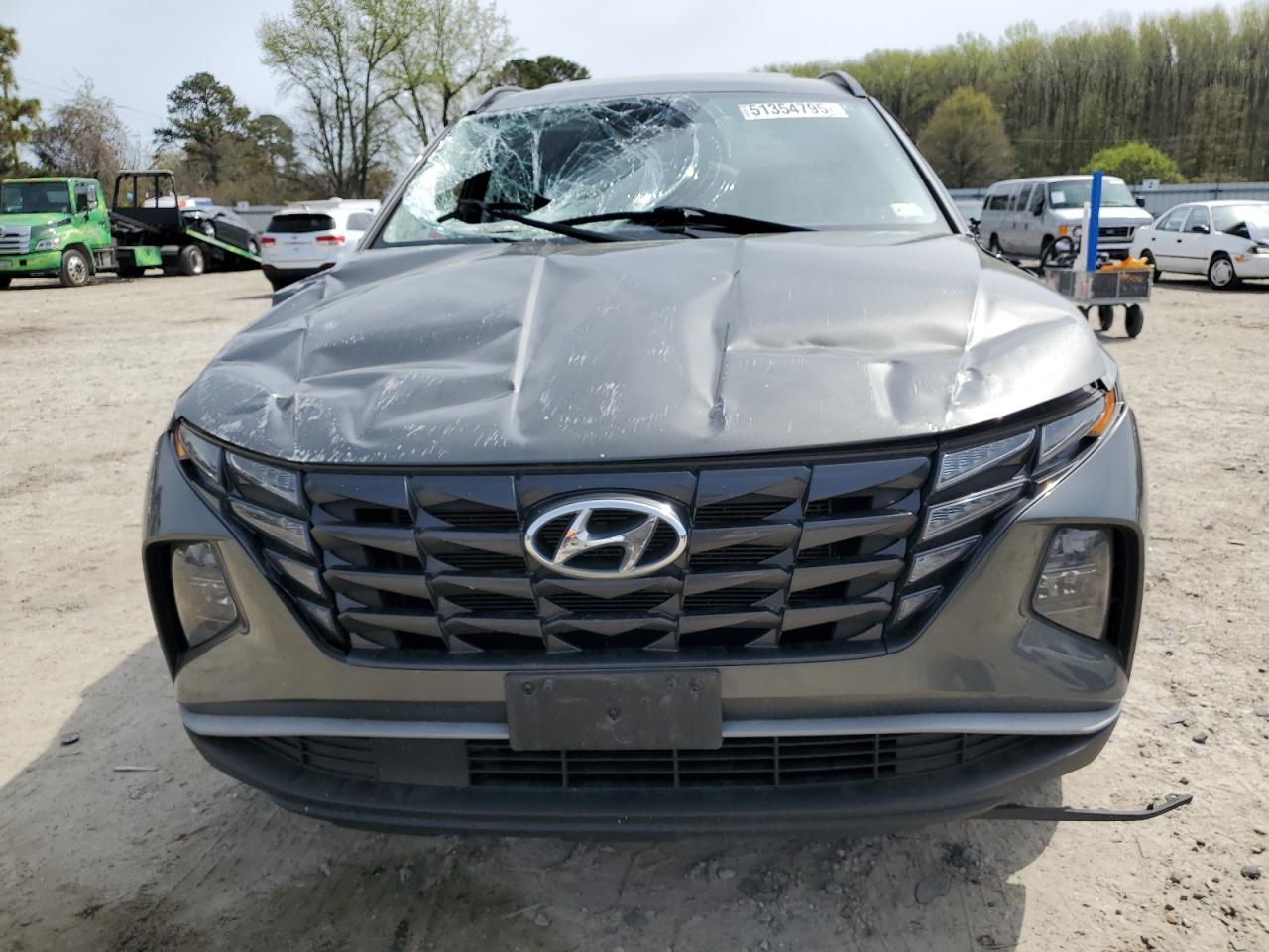 2022 HYUNDAI TUCSON SEL VIN:5NMJFCAE3NH097586