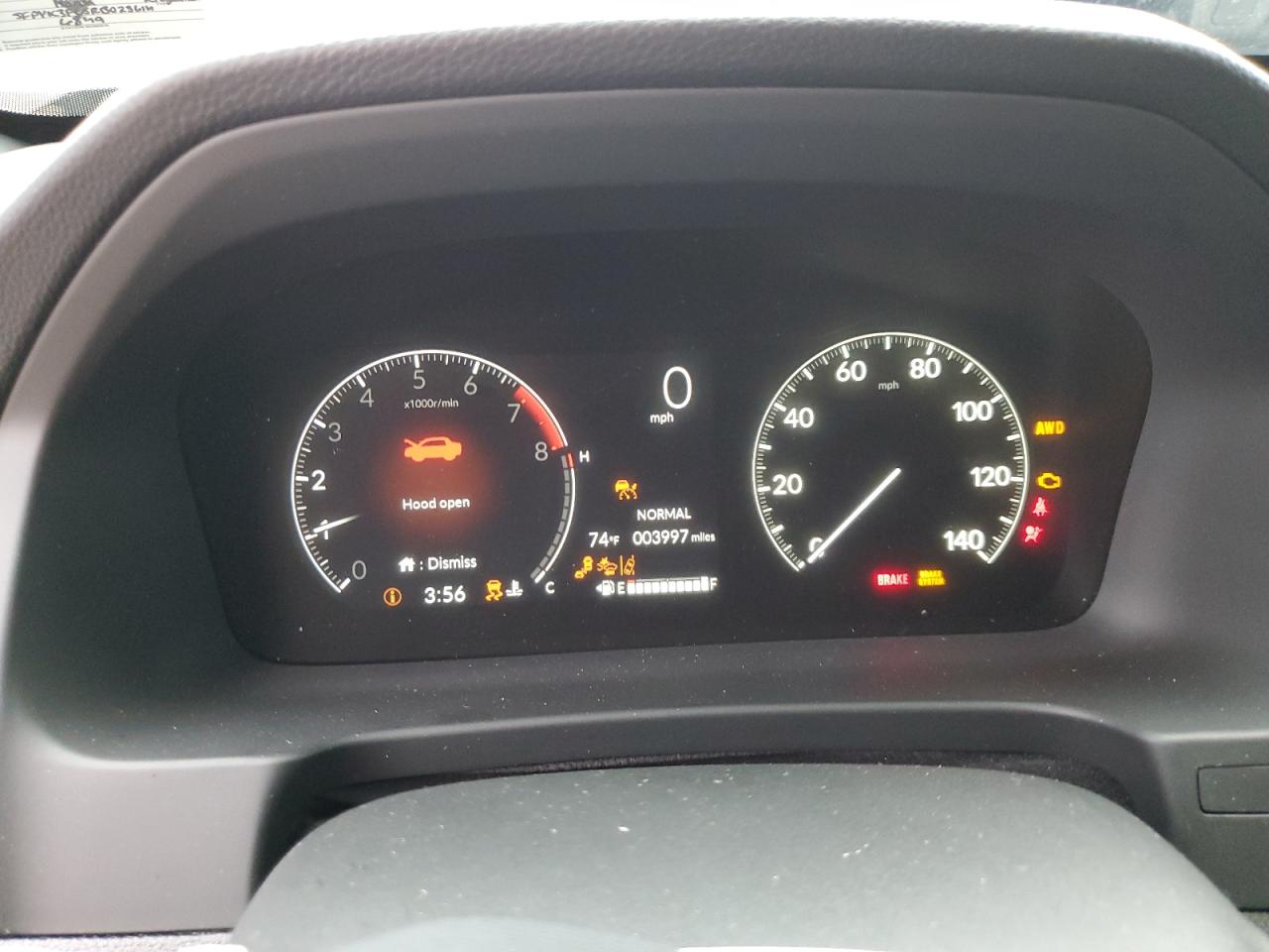 2024 HONDA RIDGELINE TRAIL SPORT VIN:5FPYK3F65RB023614