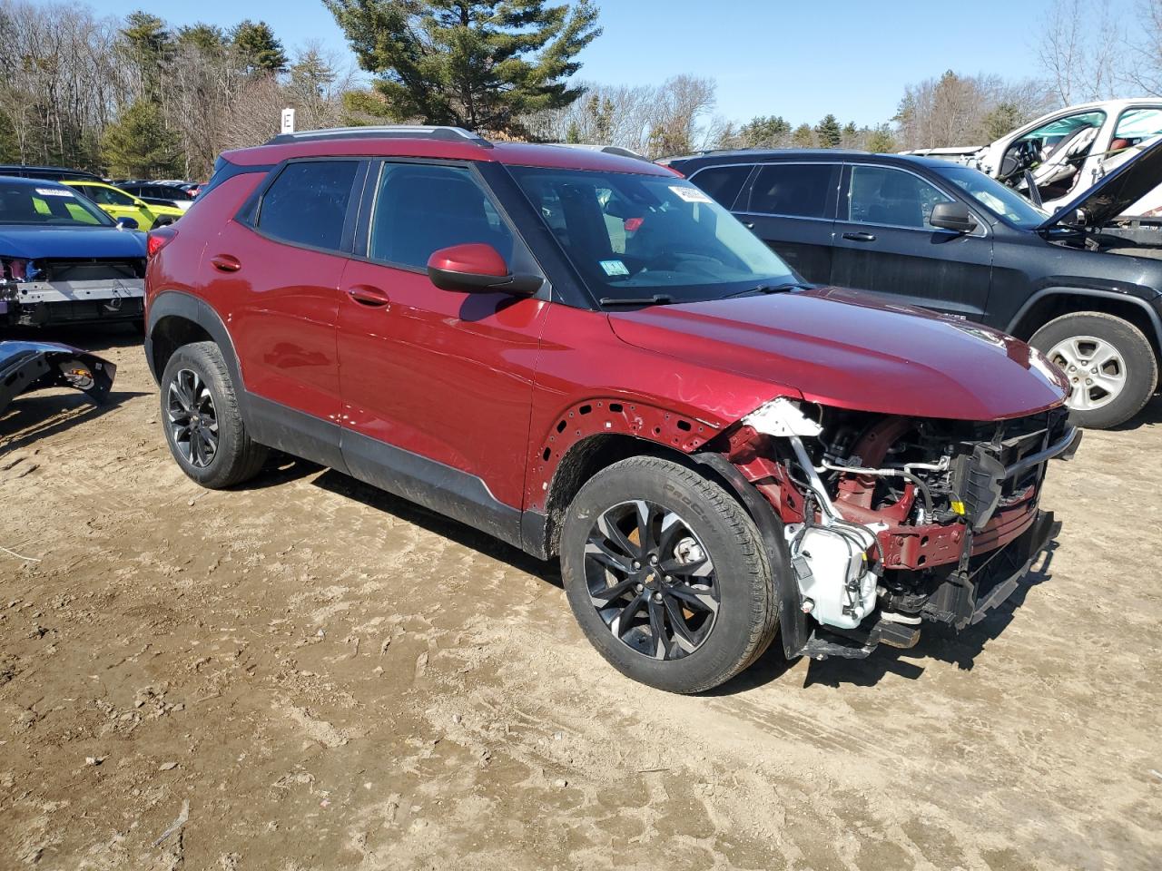 2022 CHEVROLET TRAILBLAZER LT VIN:KL79MPS20NB124636