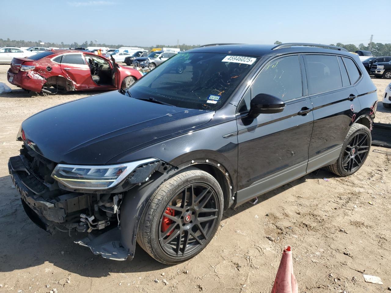 2022 VOLKSWAGEN TIGUAN SE VIN:3VV3B7AX3NM013780
