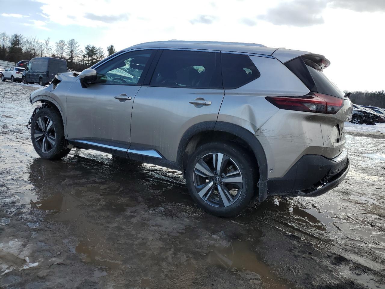 2022 NISSAN ROGUE SL VIN:5J6RM3H71DL010436
