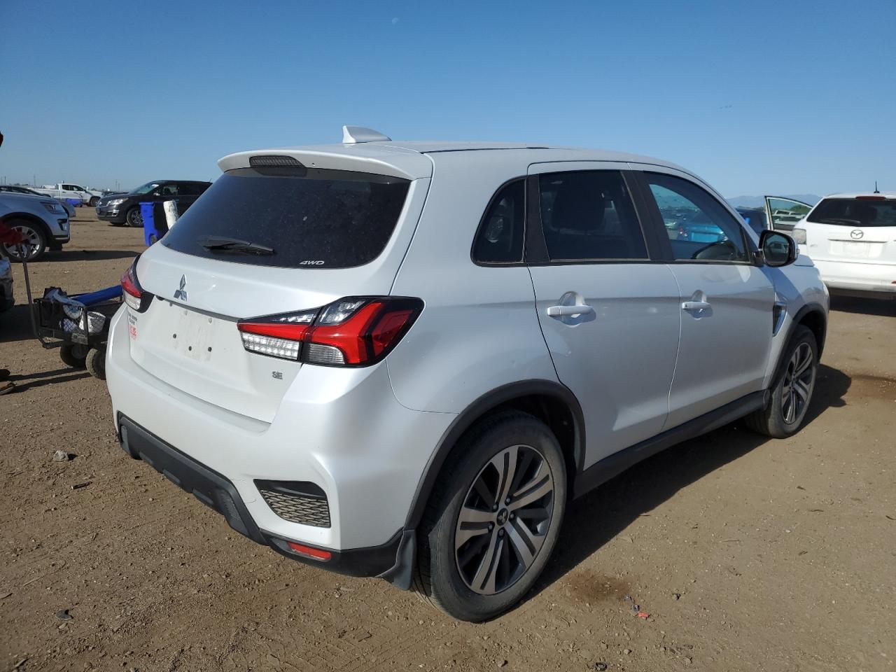 2022 MITSUBISHI OUTLANDER SPORT ES VIN:JA4ARUAU7NU024521