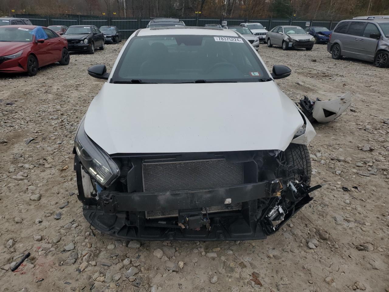 2022 KIA FORTE GT LINE VIN:3KPF54ADXNE473276