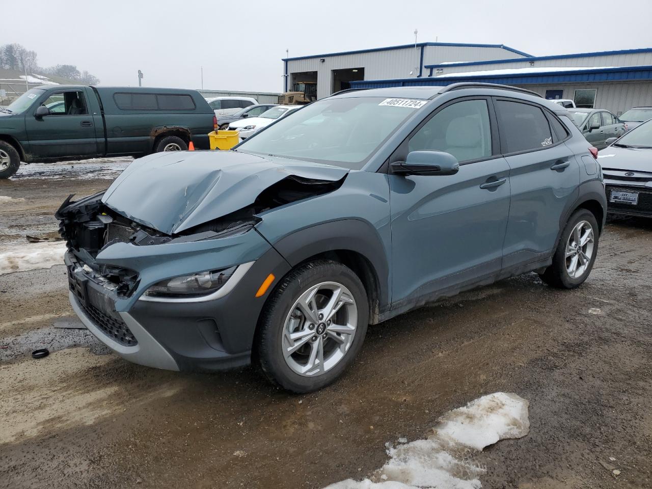 2022 HYUNDAI KONA SEL VIN:KM8K3CAB4NU841686
