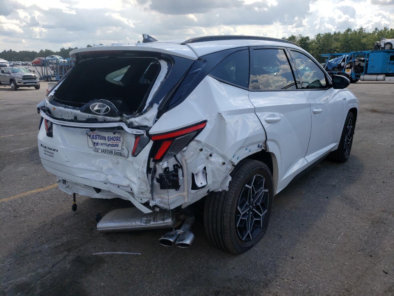 2022 HYUNDAI TUCSON N LINE VIN:KM8JF3AE4NU144001