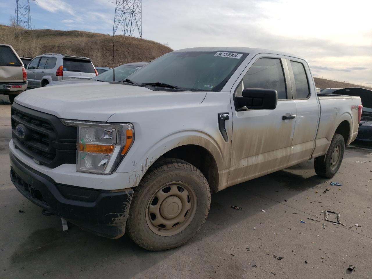 2022 FORD F150 SUPER CAB VIN:1FTEX1EP4NKF06388