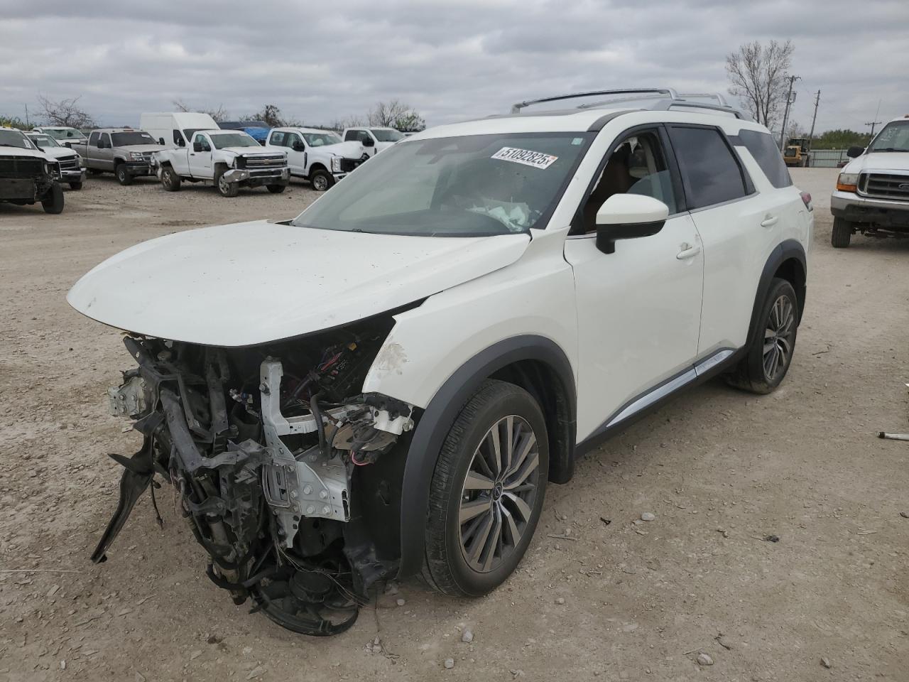2022 NISSAN PATHFINDER PLATINUM VIN:5N1DR3DKXNC268981