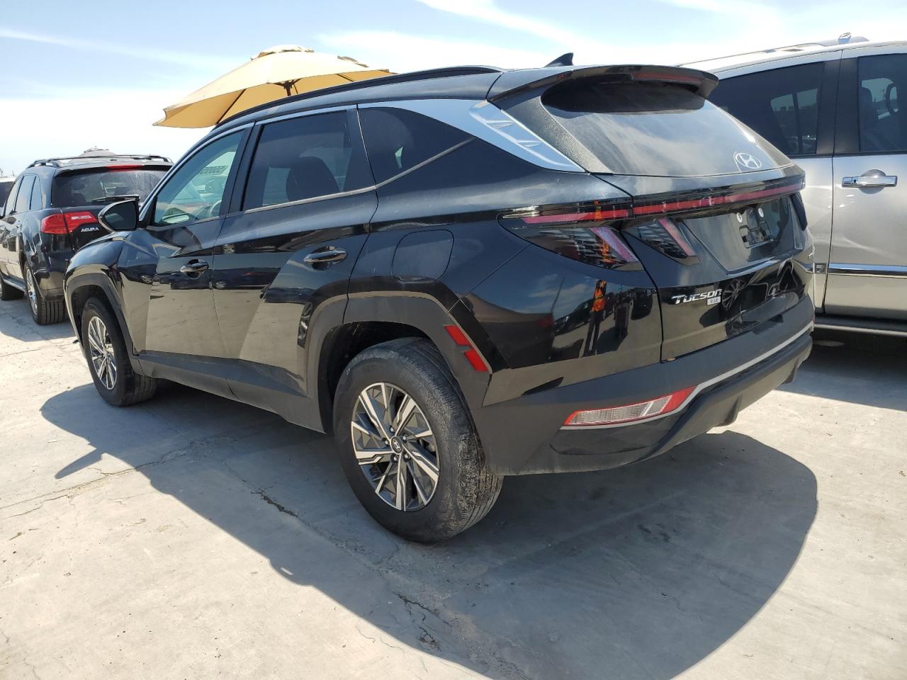 2022 HYUNDAI TUCSON BLUE VIN:KM8JBCA18NU020788
