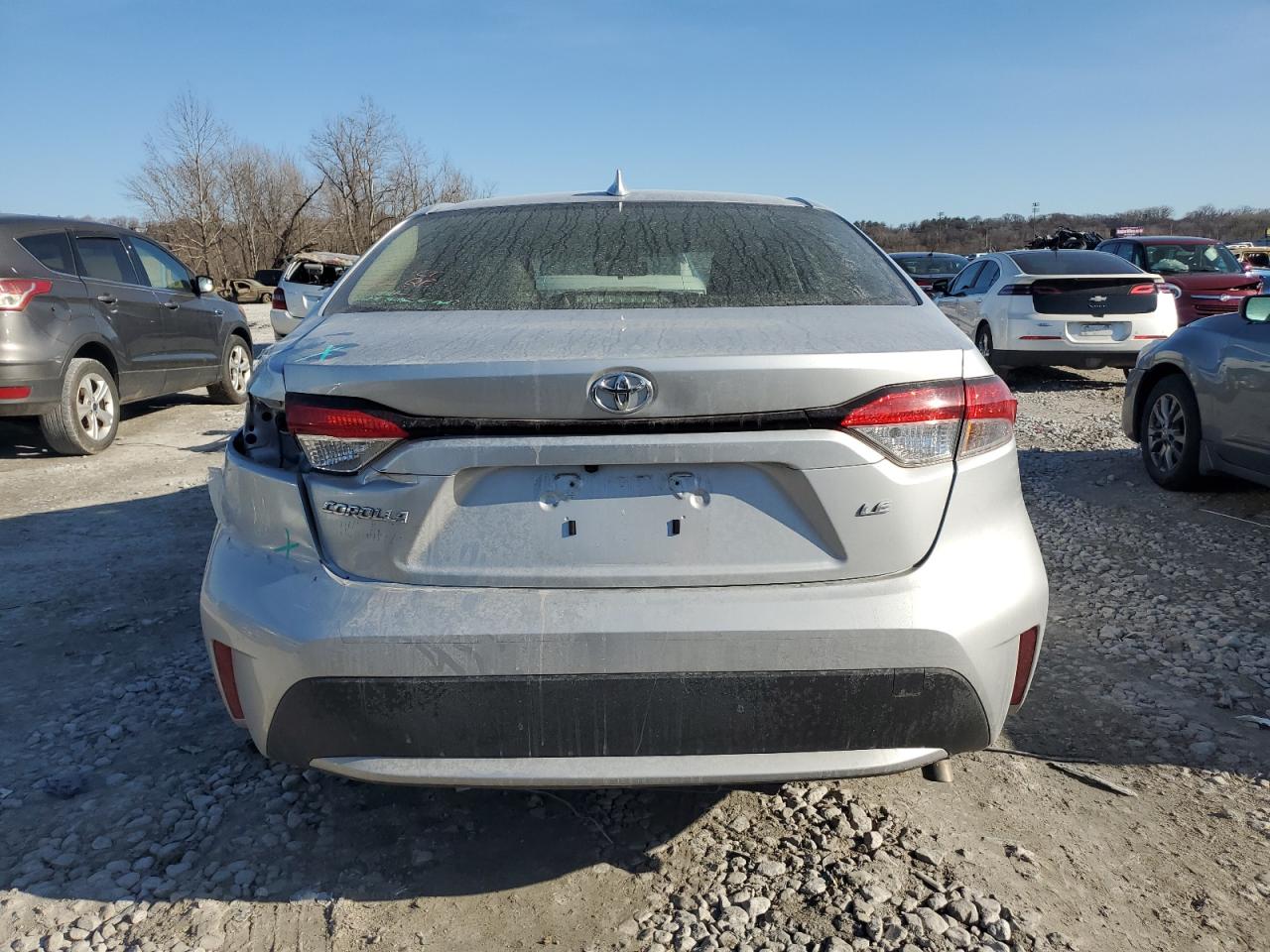 2022 TOYOTA COROLLA LE VIN:JTDEPMAE3NJ226831