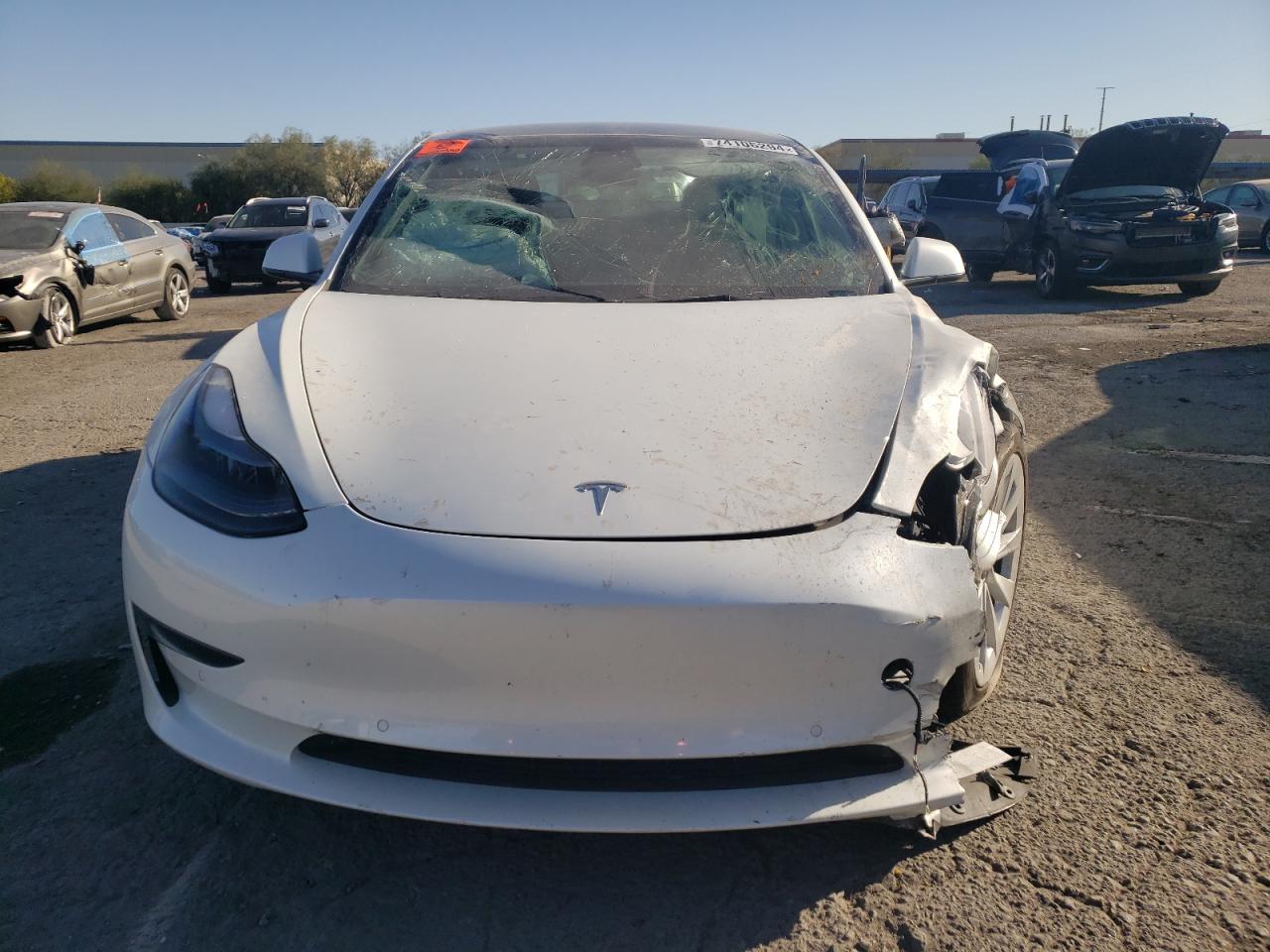 2022 TESLA MODEL 3  VIN:5YJ3E1EA4NF257743