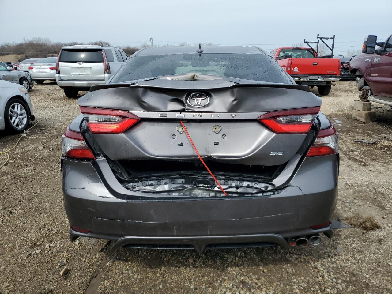 2023 TOYOTA CAMRY SE NIGHT SHADE VIN:4T1T11AK2PU787807
