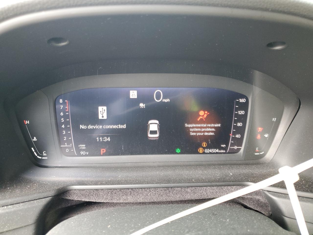 2024 HONDA ACCORD EX VIN:1HGCY1F3XRA022982