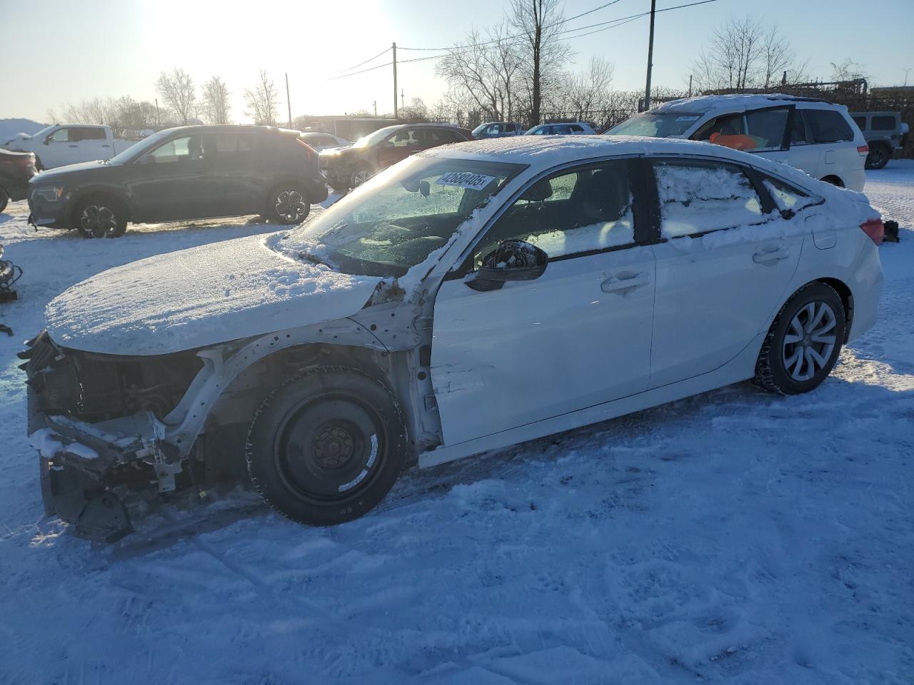 2022 HONDA CIVIC LX VIN:2HGFE2F23NH130441