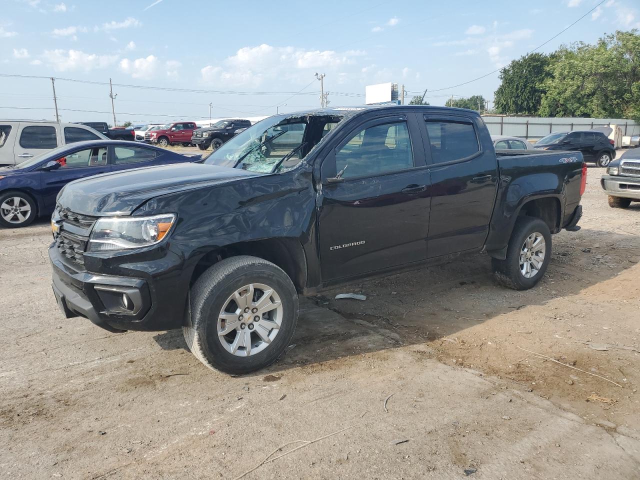 2022 CHEVROLET COLORADO LT VIN:1GCGTCENXN1243408