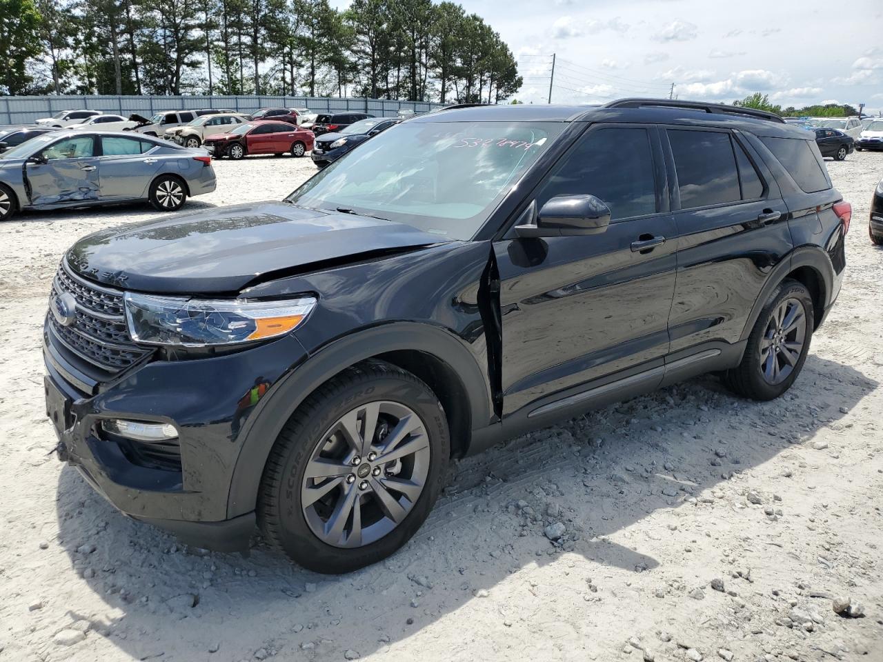 2022 FORD EXPLORER XLT VIN:1FMSK7DH8NGB21381
