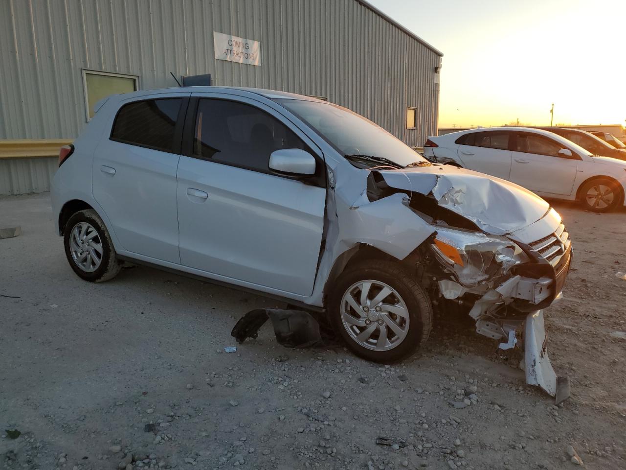 2024 MITSUBISHI MIRAGE ES VIN:ML32AUHJ2RH024330