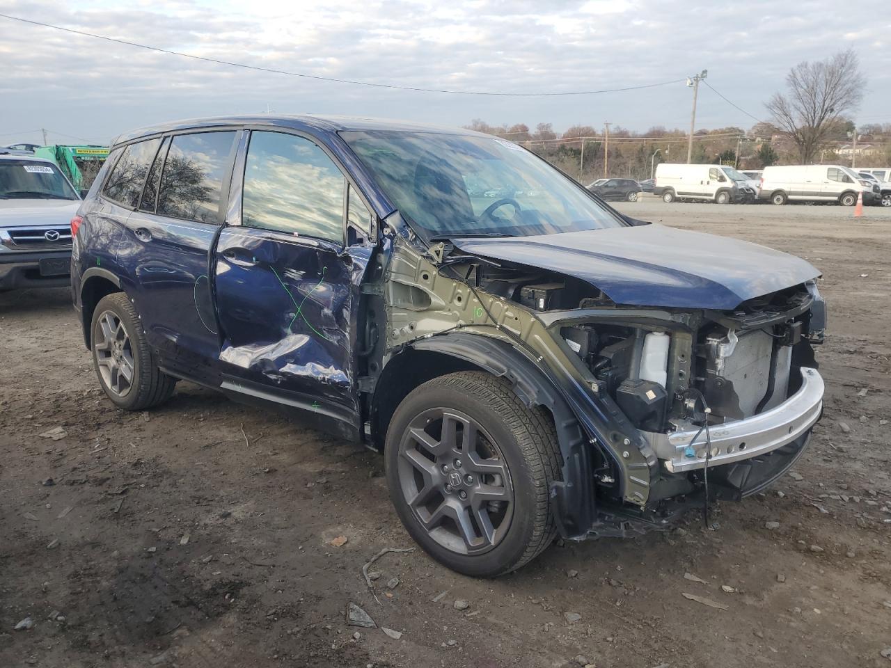 2023 HONDA PASSPORT EXL VIN:5FNYF8H55PB041820