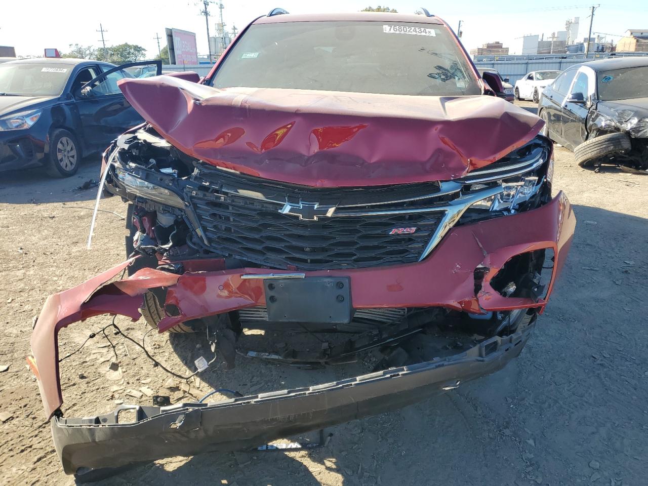 2022 CHEVROLET EQUINOX RS VIN:2GNAXMEV2N6114924