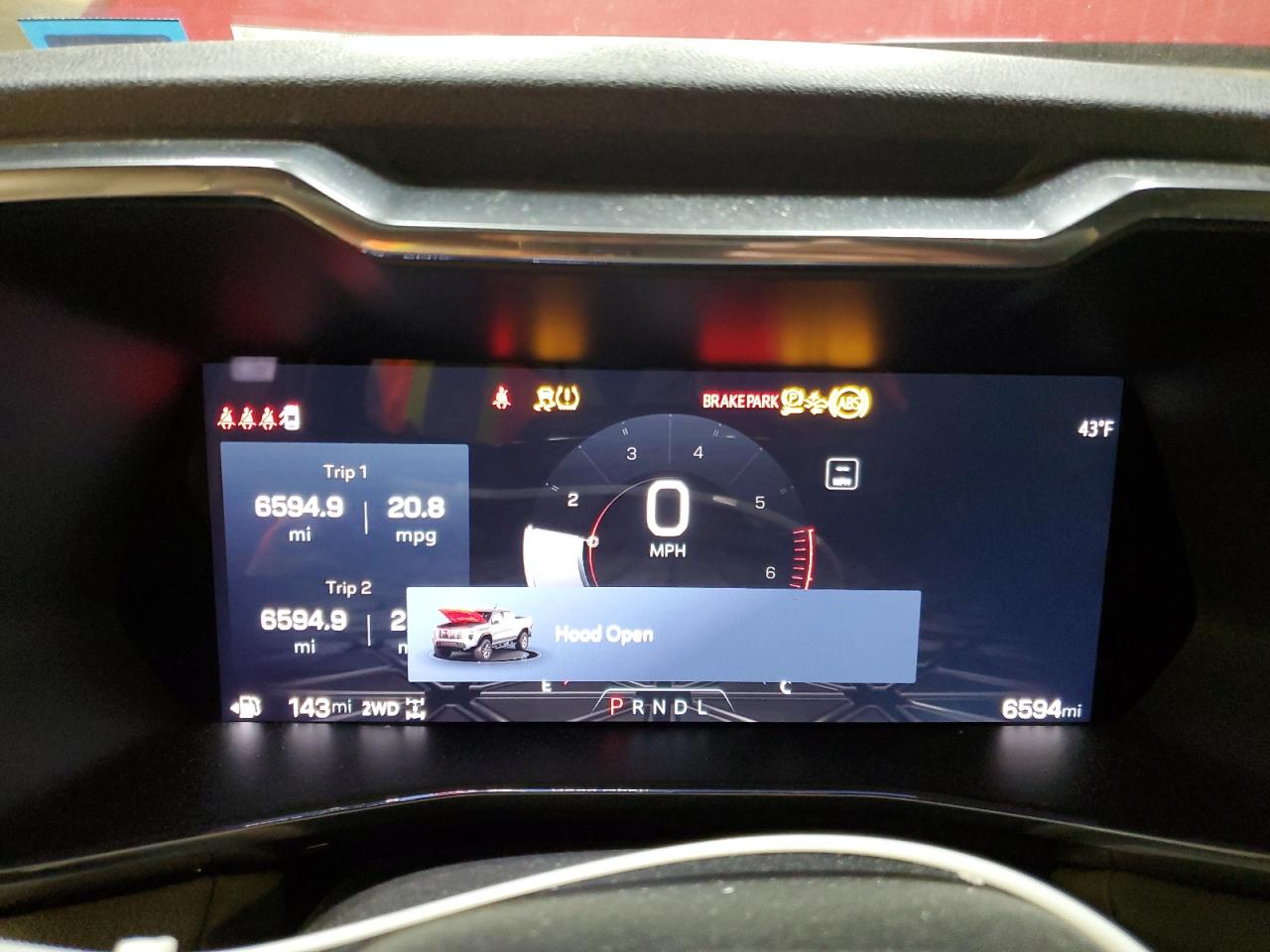 2024 GMC CANYON DENALI VIN:1GTP6FEK0R1254387