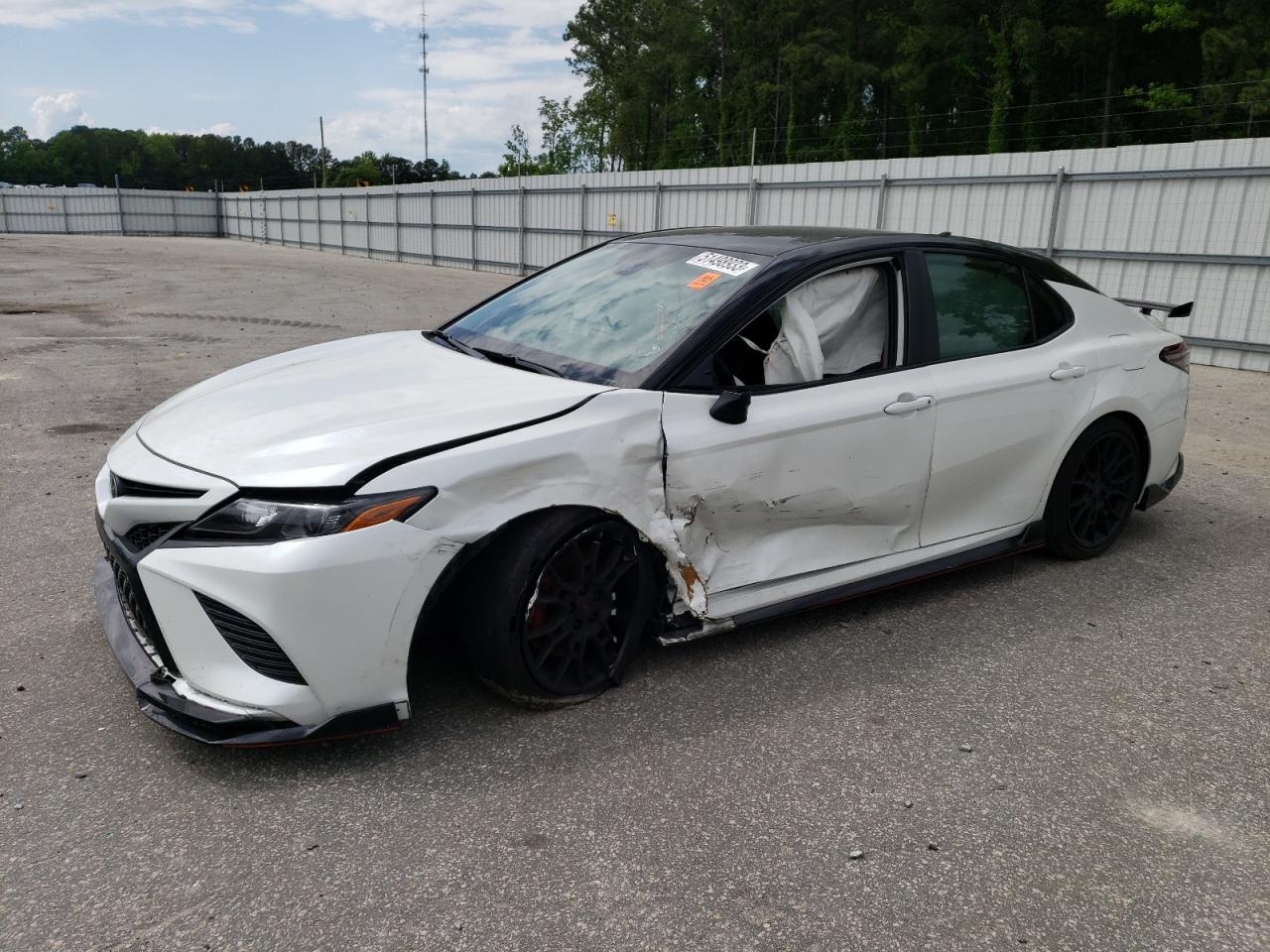 2022 TOYOTA CAMRY TRD VIN:4T1KZ1AK5NU063417