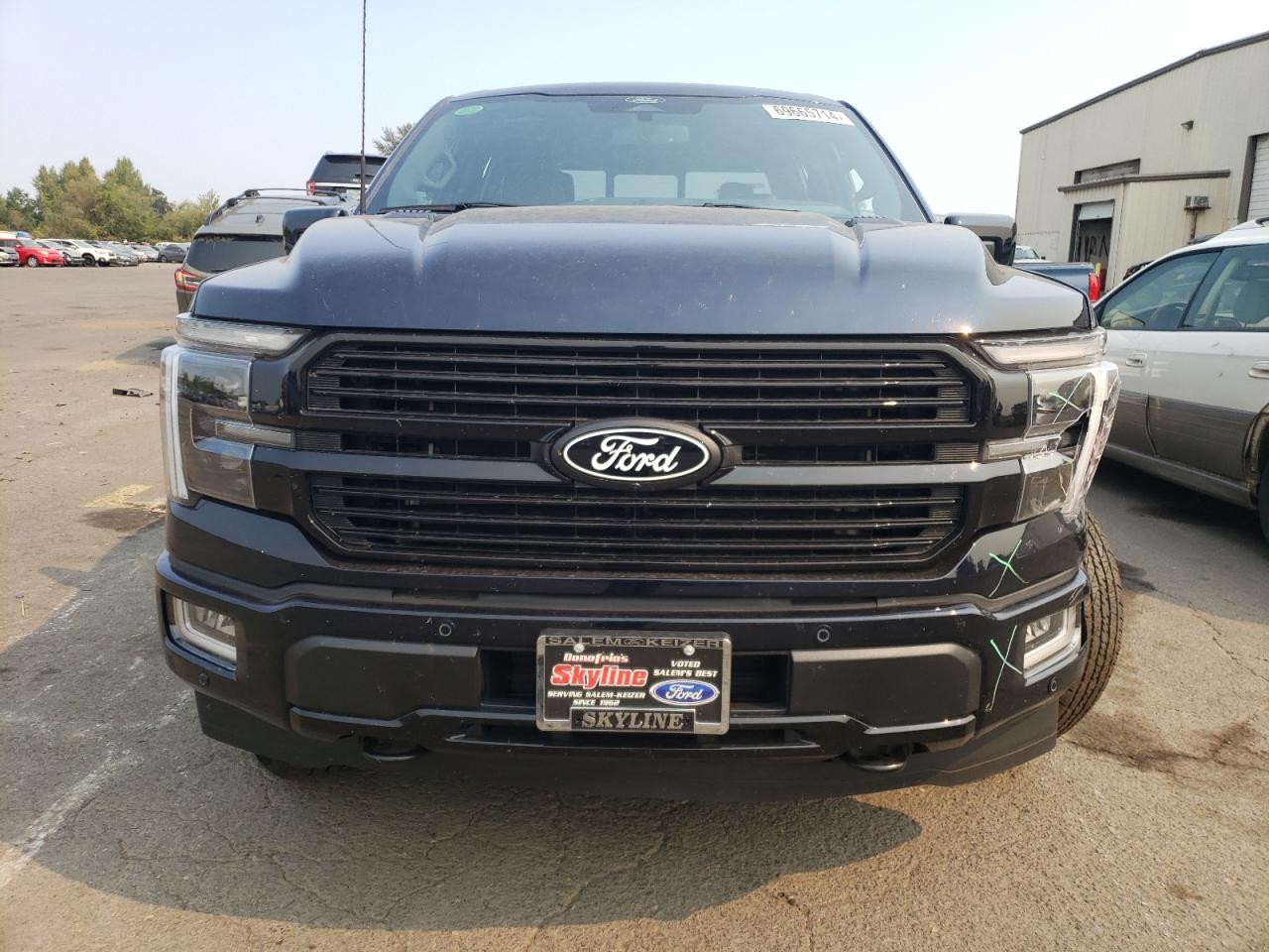 2024 FORD F150 PLATINUM VIN:1FTFW7LDXRFA74262