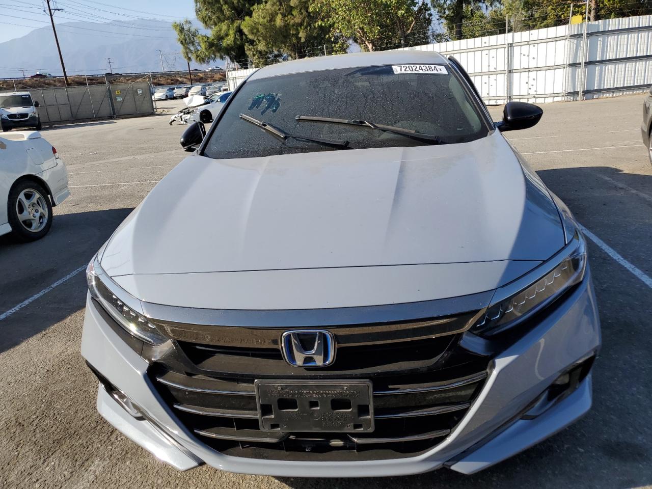 2022 HONDA ACCORD HYBRID SPORT VIN:1HGCV3F22NA037496