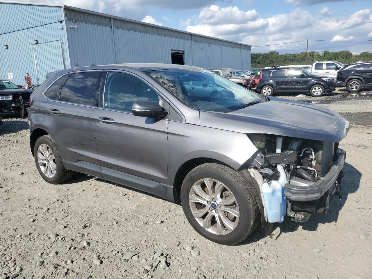 2022 FORD EDGE TITANIUM VIN:2FMPK4K91NBA06855