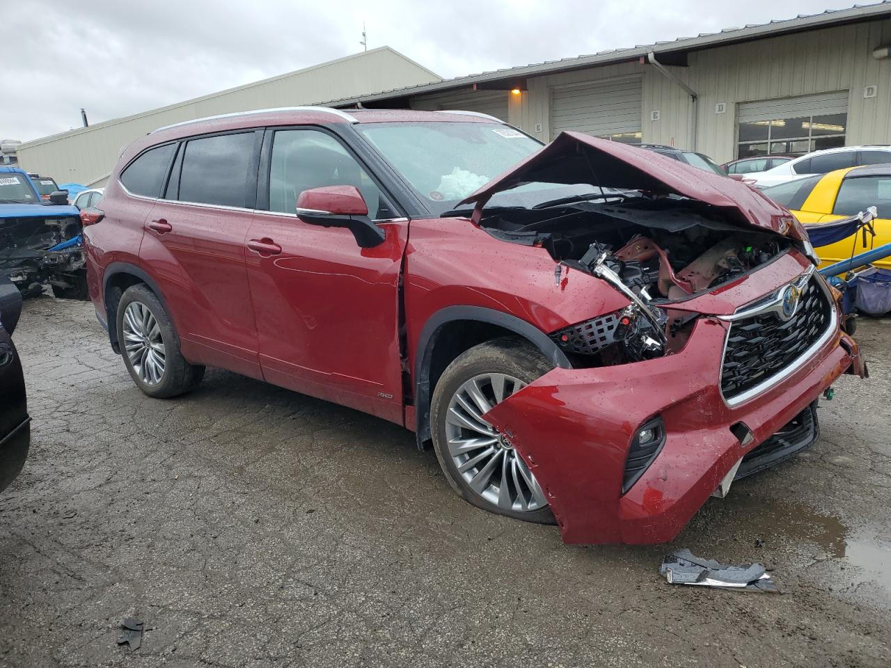 2023 TOYOTA HIGHLANDER HYBRID LIMITED VIN:5TDEBRCH1PS116384