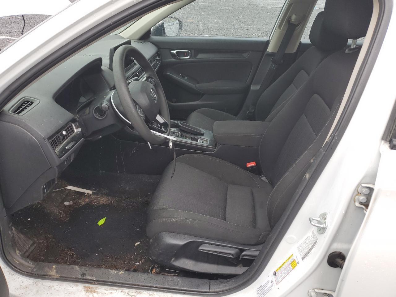 2022 HONDA CIVIC LX VIN:2HGFE2F26NH535953