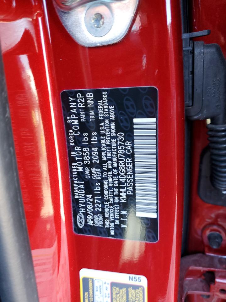 2024 HYUNDAI ELANTRA SE VIN:KMHLL4DG8RU785730