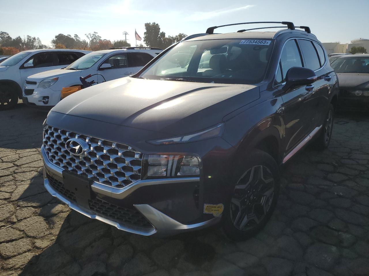 2022 HYUNDAI SANTA FE SEL VIN:KM8S6DA29NU024114