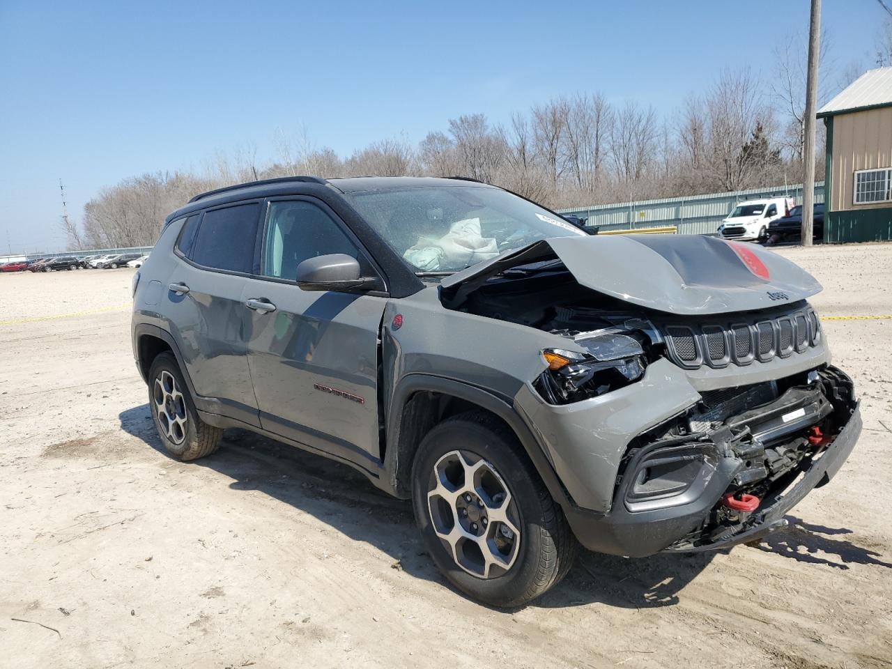 2022 JEEP COMPASS TRAILHAWK VIN:3C4NJDDB5NT105777