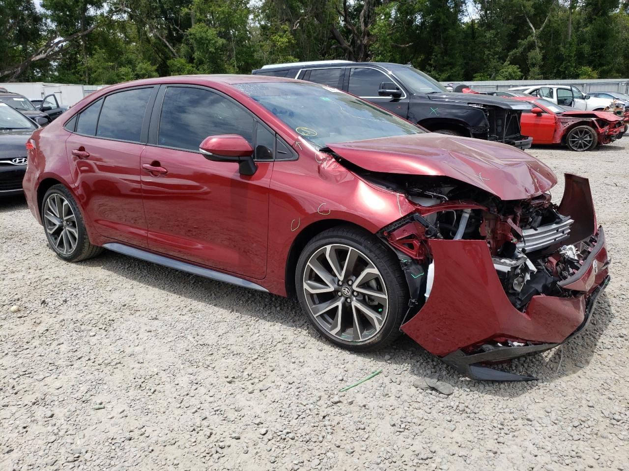 2022 TOYOTA COROLLA SE VIN:5YFP4MCE8NP130624