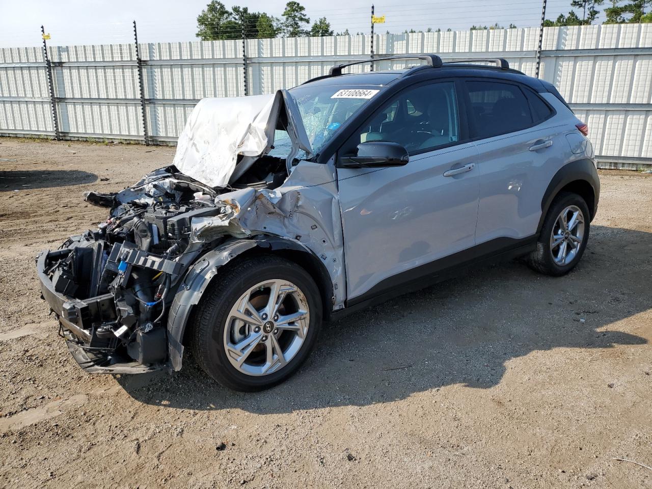 2023 HYUNDAI KONA SEL VIN:KM8K62AB6PU997846