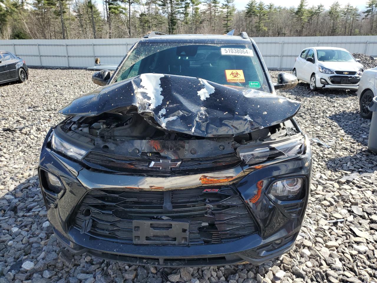 2022 CHEVROLET TRAILBLAZER RS VIN:KL79MTSL8NB134140