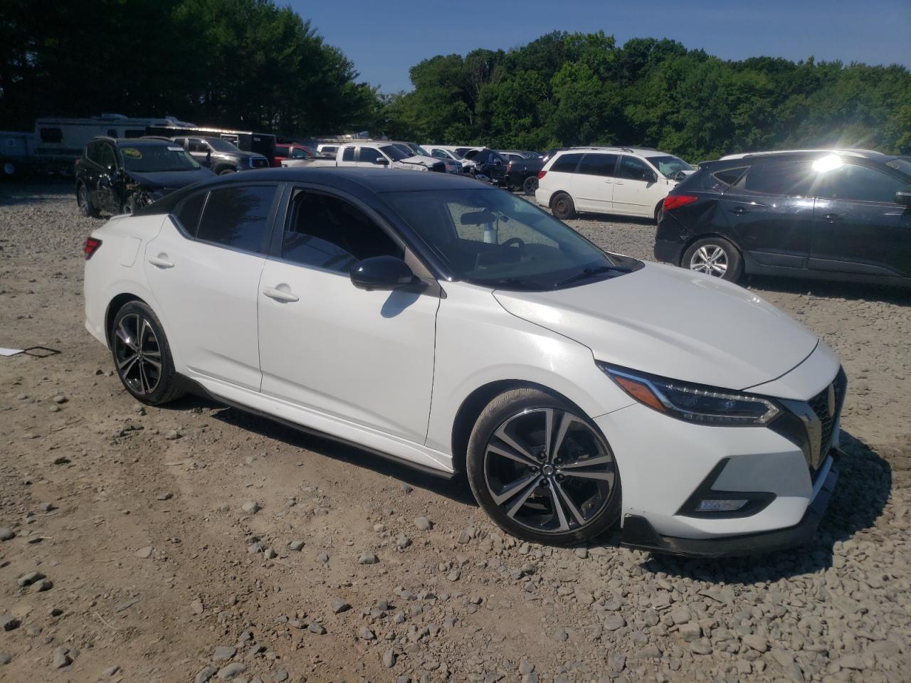 2022 NISSAN SENTRA SR VIN:3N1AB8DV5NY287421