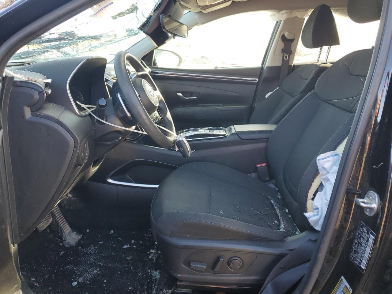 2022 HYUNDAI TUCSON BLUE VIN:KM8JBCA12NU050594