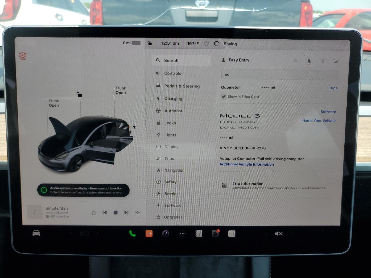 2023 TESLA MODEL 3  VIN:5YJ3E1EB0PF602276