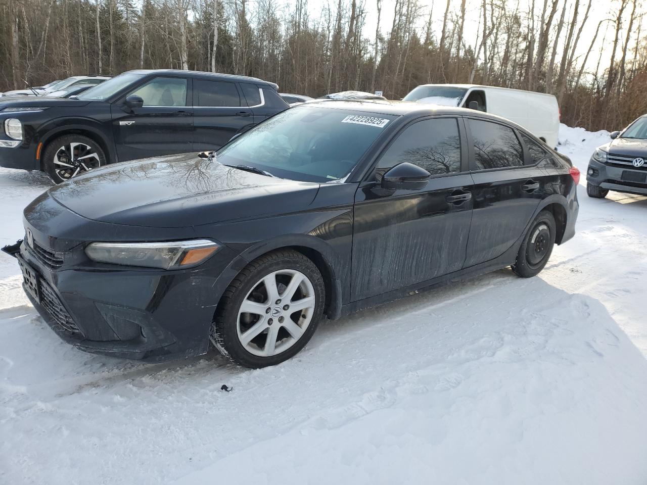 2022 HONDA CIVIC SPORT VIN:2HGFE2F5XNH109760