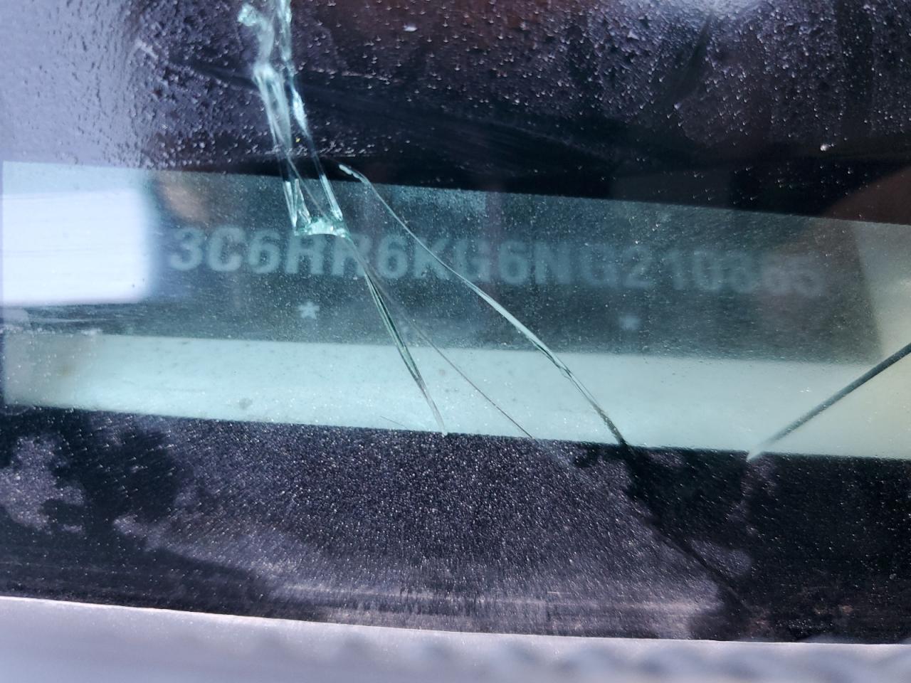 2022 RAM 1500 CLASSIC TRADESMAN VIN:3C6RR6KG6NG210865