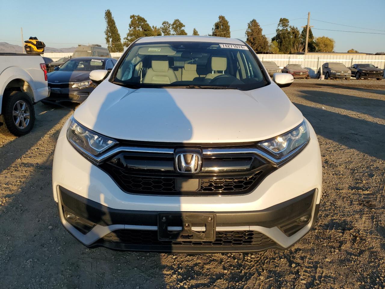 2022 HONDA CR-V EX VIN:2HKRW2H57NH640024