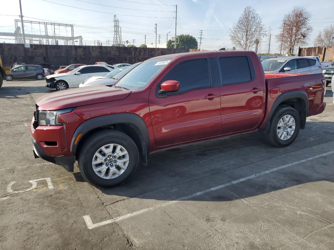 2022 NISSAN FRONTIER S VIN:1GCGSBE35G1353748