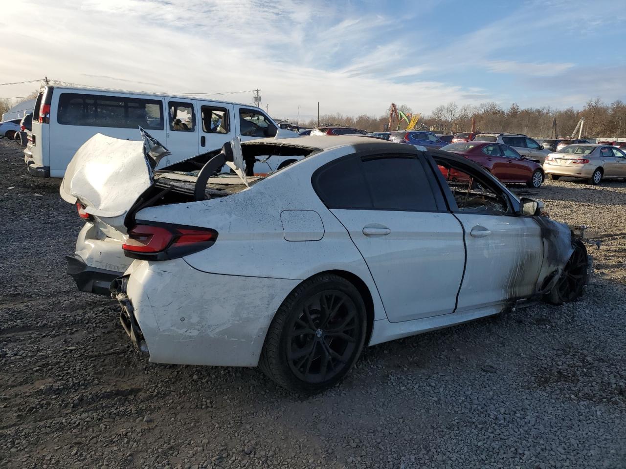 2022 BMW M550XI  VIN:WBA13BK0XNCH74508